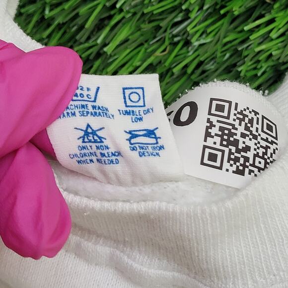 Vintage 80s Boston College Sweatshirt Womens 2XL 23x24 USA - Picture 7 of 14